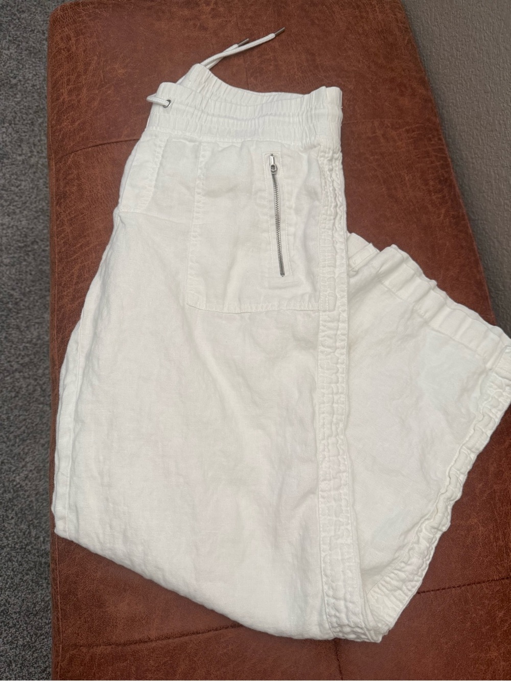 ATHLETA Cabo wide leg linen pants